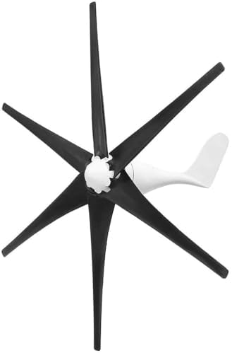 Kang 12000W Vertical Wind Turbine Generator - 12V/24V/48V, Low Noise, Ideal for Cabins & Mobile Homes, Efficient Wind Power Solution for Low Wind Speeds