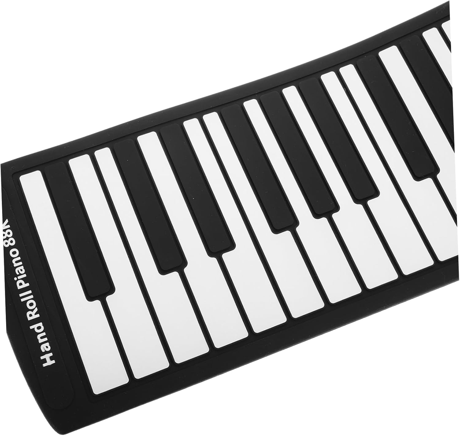 Foldable Keys Portable Roll-up Keyboard Piano with Speaker Battery-powered Silicone Hand Roll Piano for and Music Practice