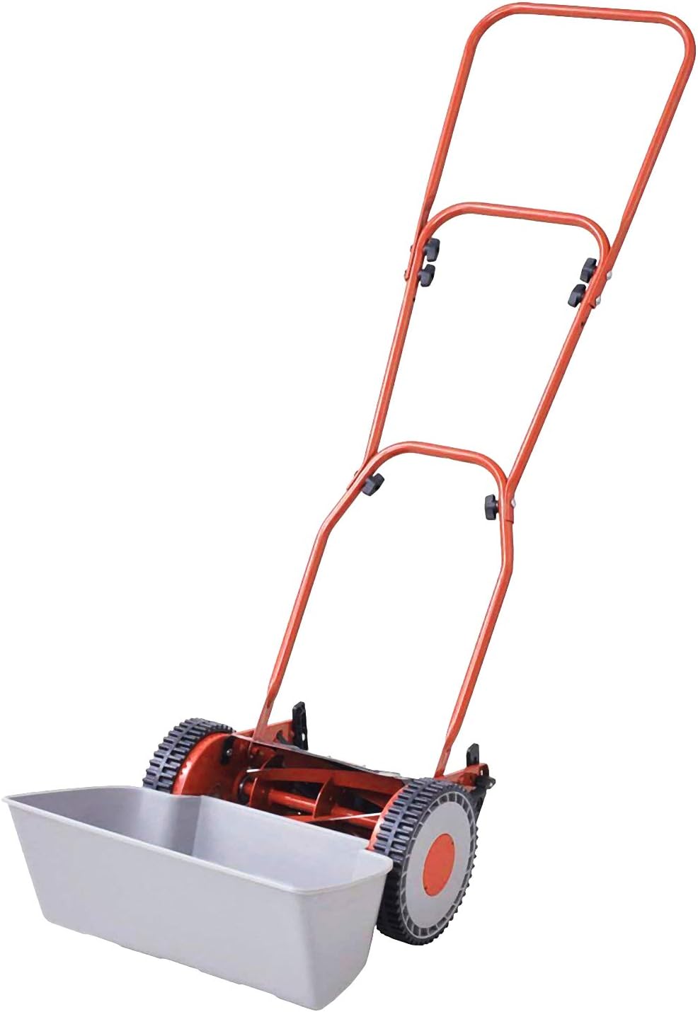 Yamazen KKM-200 Manual Lawn Mower, Trimming Width 7.9 inches (200 mm), 5 Height Adjustment, 2 Height Adjustment, 5 Blade Reel, Easy Assembly, No Tools Required, Energy Saving, Hand Held, Weeding,