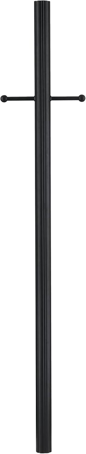 6123400 Fixture Post, Textured Black Finish