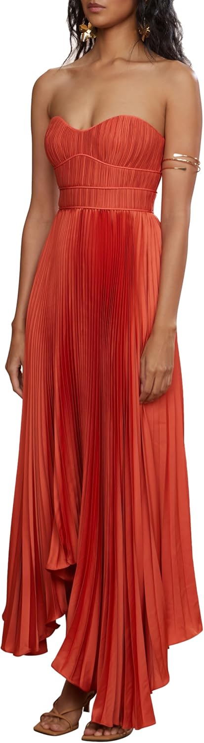 Amur Womens Juliett Midi Dress