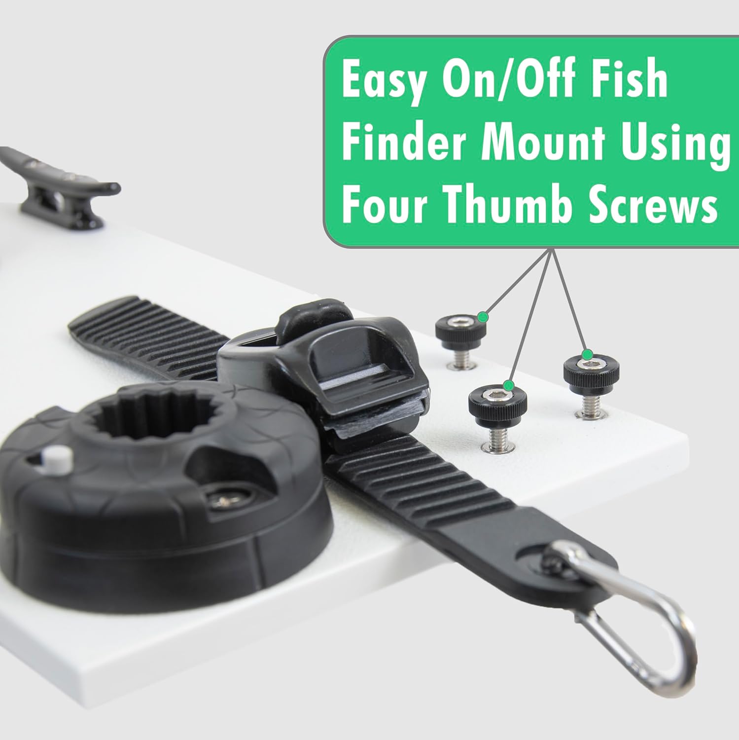 SUP Angler Lite Universal Paddle Board Mount with Paddle Board Fishing Rod Holders, Phone Holders, Cup Holders; Paddle Board Accessories