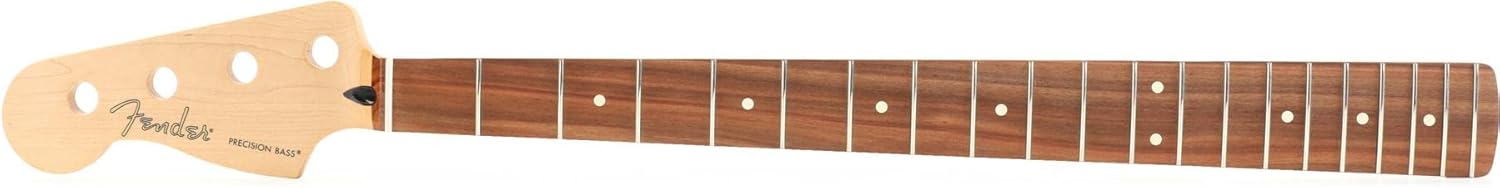 Fender Player Series Precision Bass Neck, Modern C, 20 Medium Jumbo Frets, Pau Ferro Fingerboard, Left-Handed