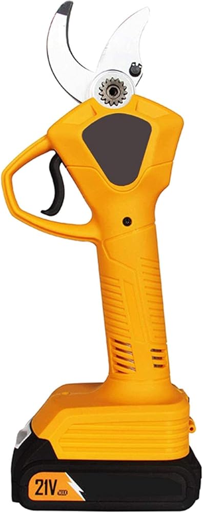 Professional Cordless Electric Pruning Shears Secateurs Smart Garden Orchard Tools 2 Rechargeable 2000mAh Battery Tree Branch Pruner 30mm ()