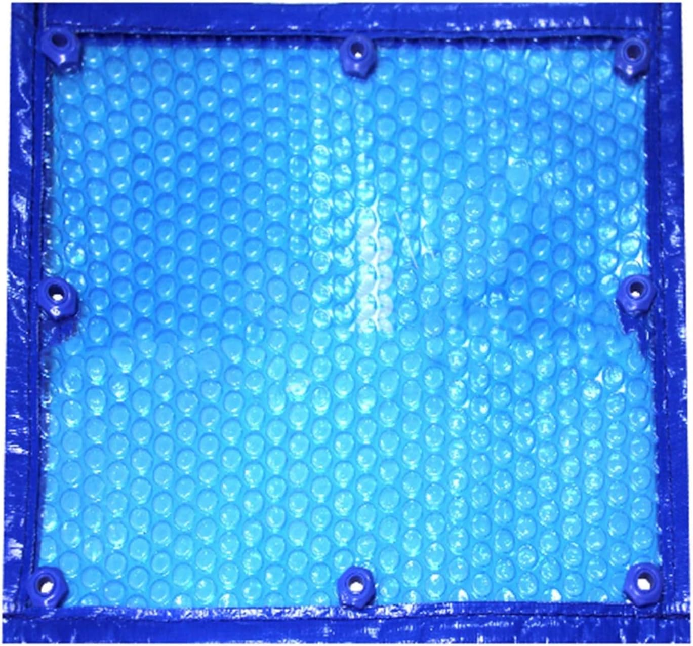 Pool Solar Cover with Bubbles Rectangular Solar Pool Cover with Grommet, 400µm Thick, Summer Winter Pool Heater Bubble Heating Blankets, Anti-Dust Rainproof Durable (Size : 5m x 8m(16ftx26ft))