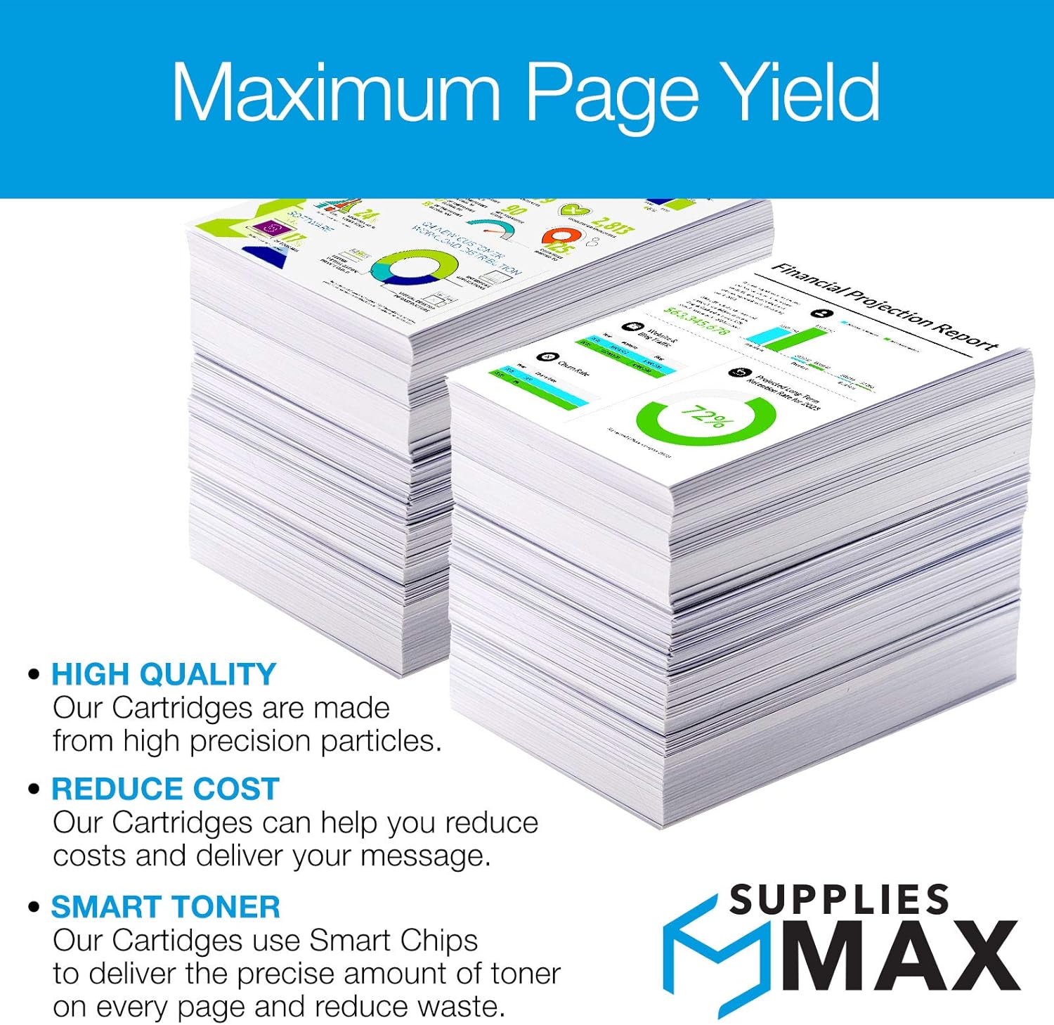 Compatible Replacement for Savin MP-C2004/MP-C2004EX/MP-C2504/MP-C2504EX/MP-C2504SP Drum Unit Combo Pack (BK/C/M/Y) (D244-2209BCMY)