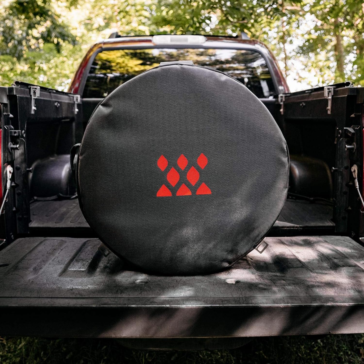 Breeo Y Series Transit Case - Round Fire Pit Cover - Firepit Cover for Carrying & Transporting - Bag for the Y Series Smokeless Fire Pit - Rubberized Vinyl Lid and Botton - Water Resistant - USA Made