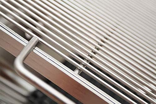 CAMPINGMOON 3-in-1 Portable Stainless Steel Wood Burning Grill and Fire Pit 14x15.35-inch with Carrying Bag