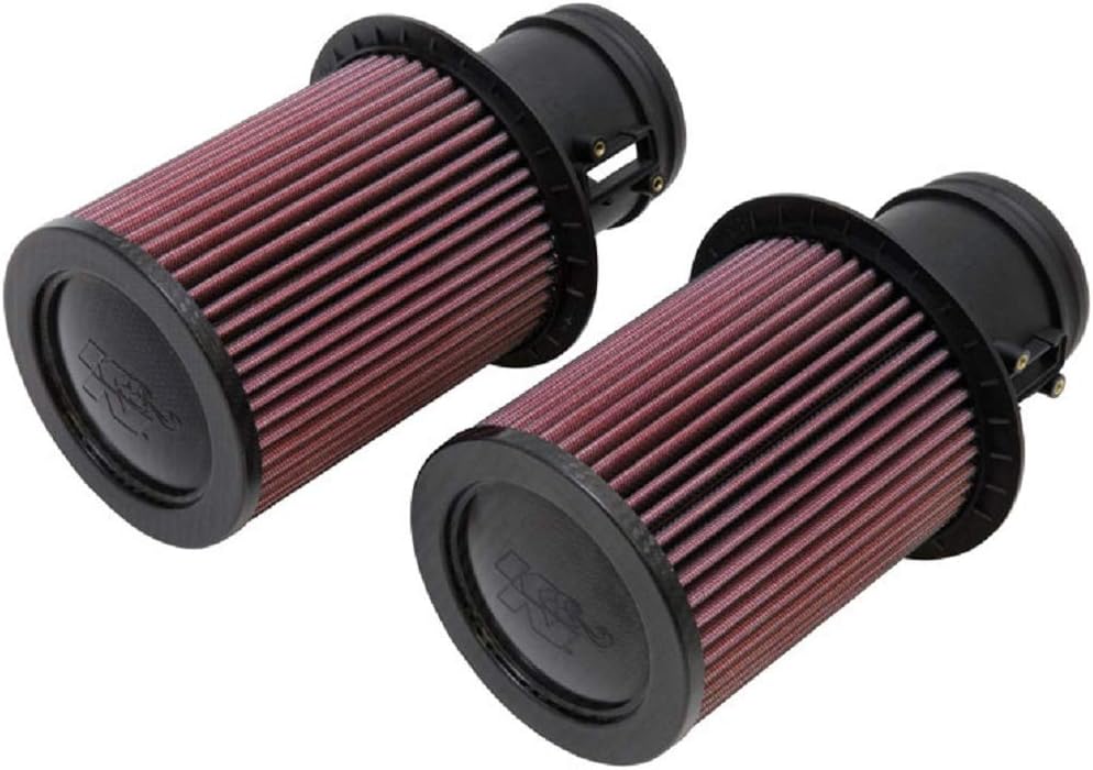 K&N High-Flow Original Lifetime Engine Air Filter: Increase Power & Acceleration, Washable, Premium, Replacement Car Air Filter: Compatible with 2009-2015 Audi/Lamborghini (R8, Gallardo) E-0669