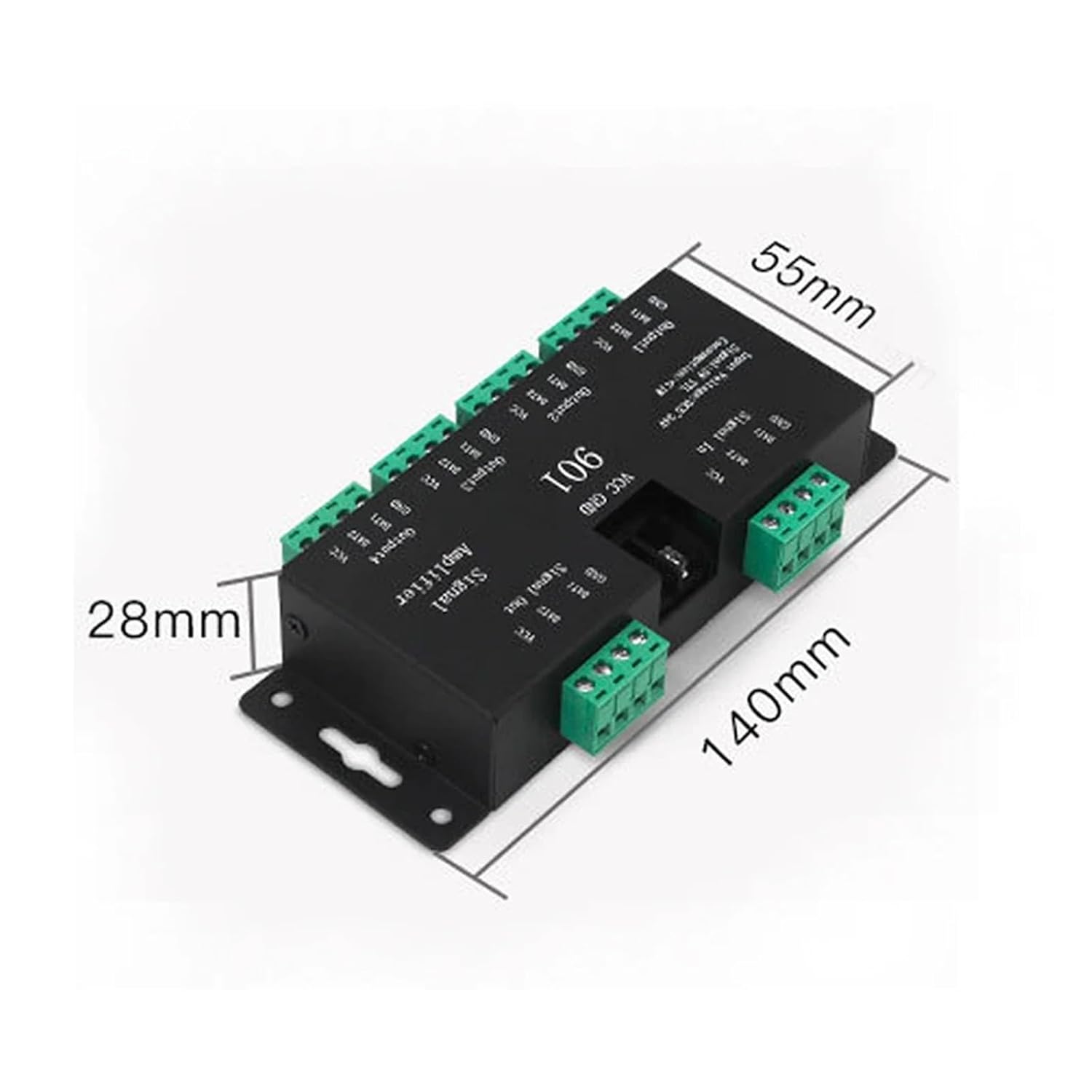 SP901E SPI Signal Amplifier Suitable for WS2812B WS2811 WS2813 Pixel RGB LED Light Strip Signal Repeater addressable Fantasy Ribbon DC 5V-24V