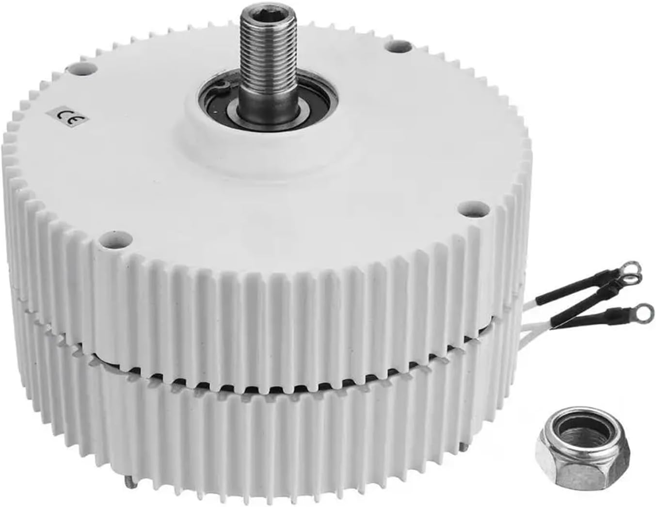 Wind Turbine Generator Kit, Vertical 300w 400w 12v/24/48v tor Wind Power Generator for Home Ues Low Starting Speed for Home(Double Shaft,12V_600W)