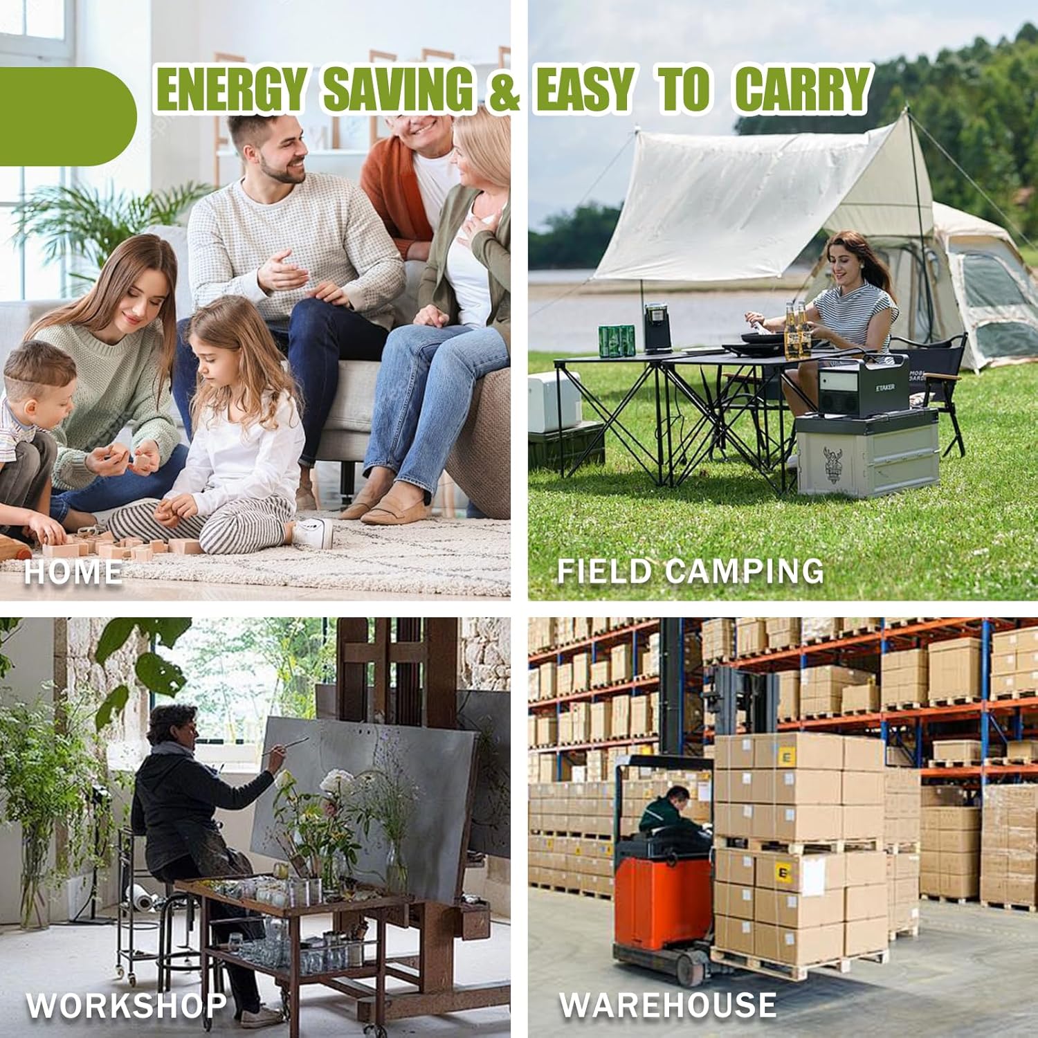 Battery Operated Fan,Can Running 5-24 Hours, Solar Fan Design For Shed, Home ，Outdoor,with USB Output For Emergency Situation Without Electric