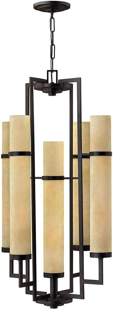 Hinkley 4099RI Contemporary Modern Ten Light Foyer from Cordillera collection in Bronze/Darkfinish,