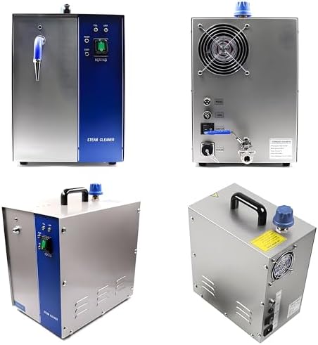 Professional Jewelry Steam Cleaner Machine - 4L Gem Washer for Rings, Earrings, Necklaces, Glasses, Watches, Coins & Dentures - Perfect for Silver & Accessories Cleaning