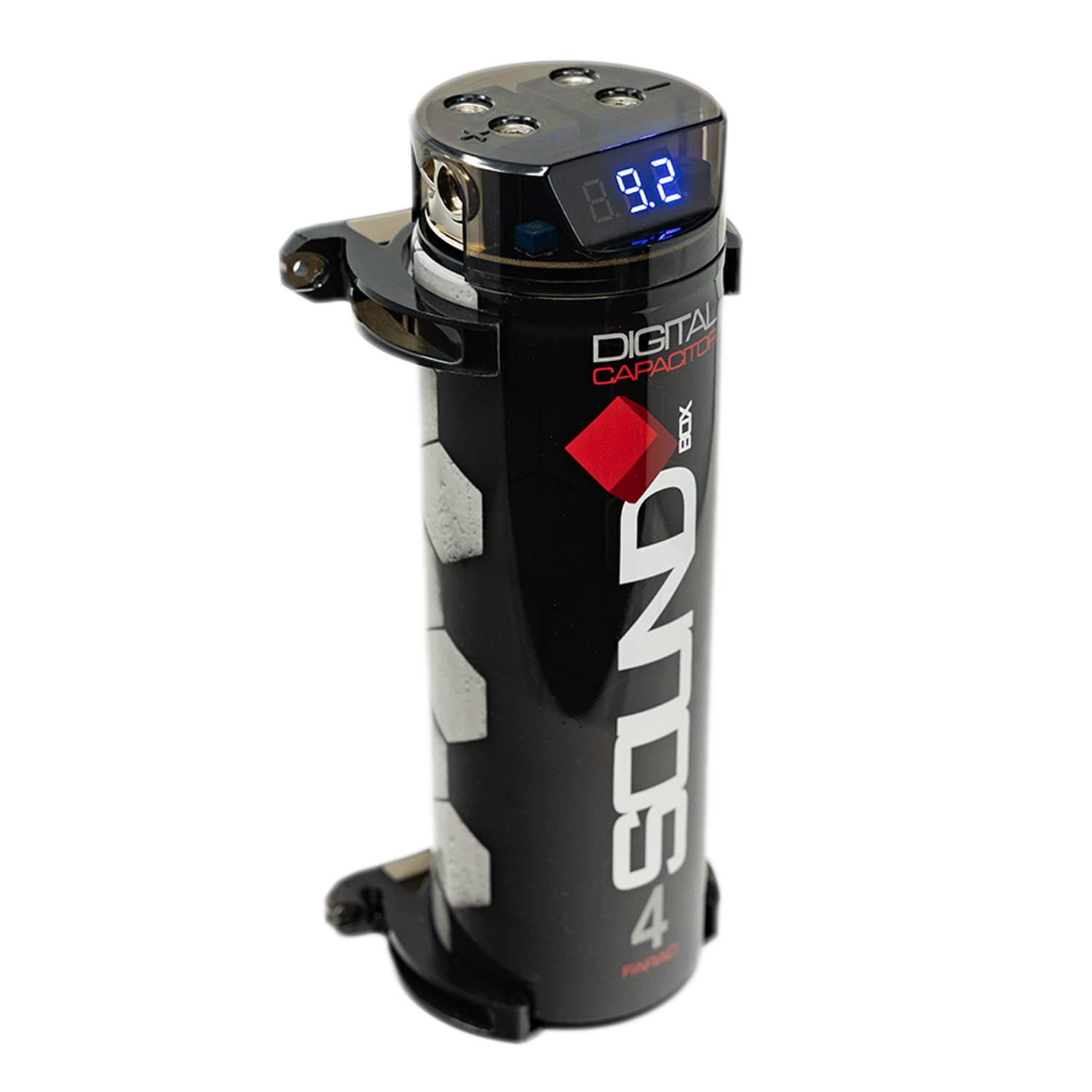SoundBox SCAP4D, 4 Farad Digital Capacitor w/Distribution Top