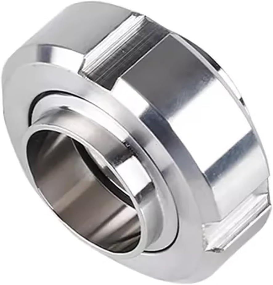 Revive Furniture 19mm 25mm 32mm 38mm 45mm 51mm 57mm 63mm 76mm 89mm 102mm 304 Stainless Steel T-Type Sanitary Union Welded Pipe Fitting Adapter(102mm)