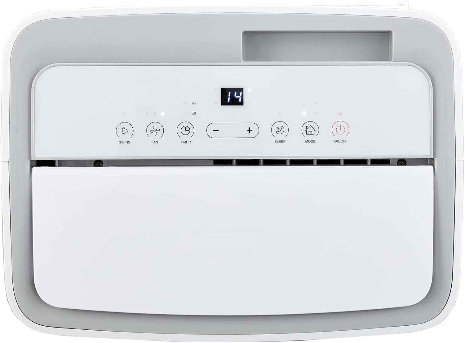 12000 Btu Portable Air Conditioner, 12000 BTU Portable AC Unit with Remote, Window kit, Pipe Cools up to 550 Sq. Ft for Home Office Dorms, White