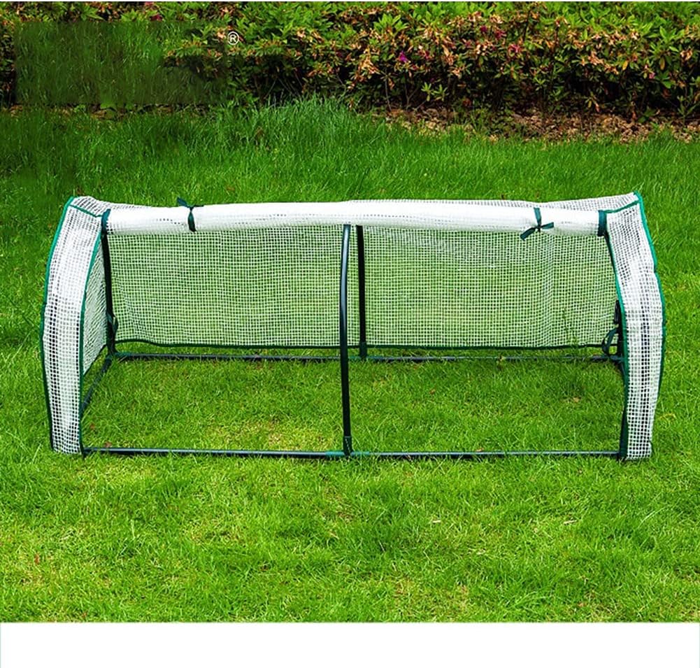 Tomato Greenhouse, Garden Balcony Foil Greenhouse Tomatoes Cold Frames and Mini Greenhouses, 2 Colors (Color : White, Size : 130x60x50cm)