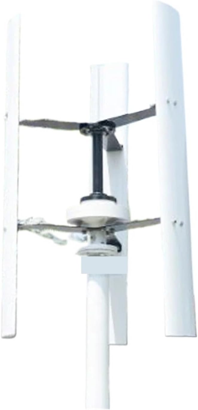Wind Turbine Generator Kit, 800W 12V 24V 48V Vertical Wind Power Turbine Generator for Home Garden Free Energy Windmill for Hybrid Solar Wind System(24V_800W)