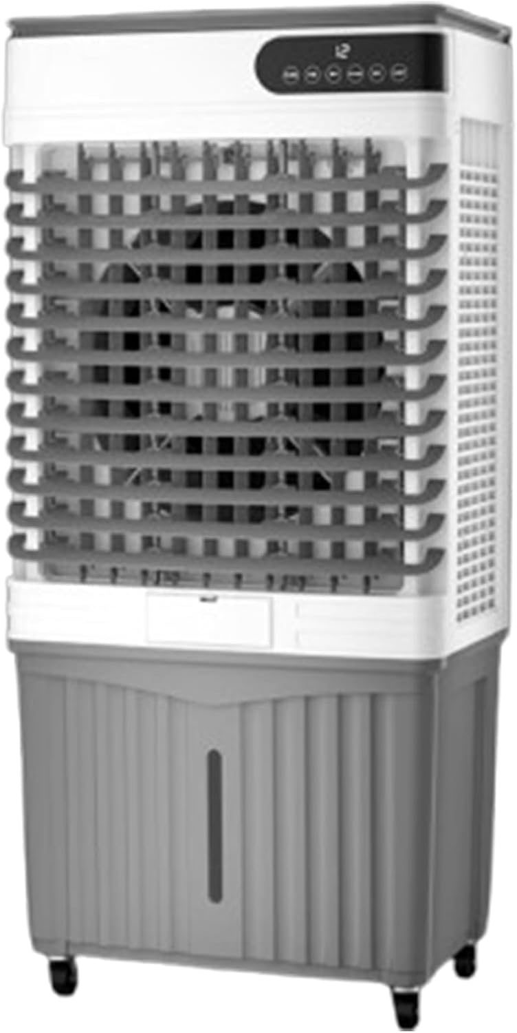 Portable Air Conditioners, Evaporative Air Cooler with Large Water Tank and 3 Ice Packs, 3-IN-1 Swamp Coolers for Living Room Office(49 * 38.5 * 105cm)