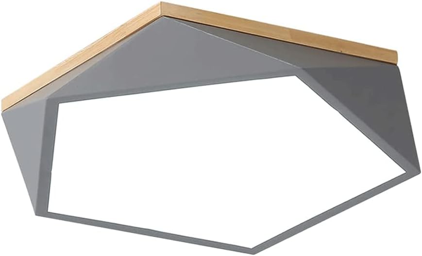 Creative LED Ceiling Light, Simple Geometric Shape Flush Mount Ceiling Lamp , Acrylic Easy to Install Lighting Fixture, Used in The Room, Living Room, Study Room Lighting