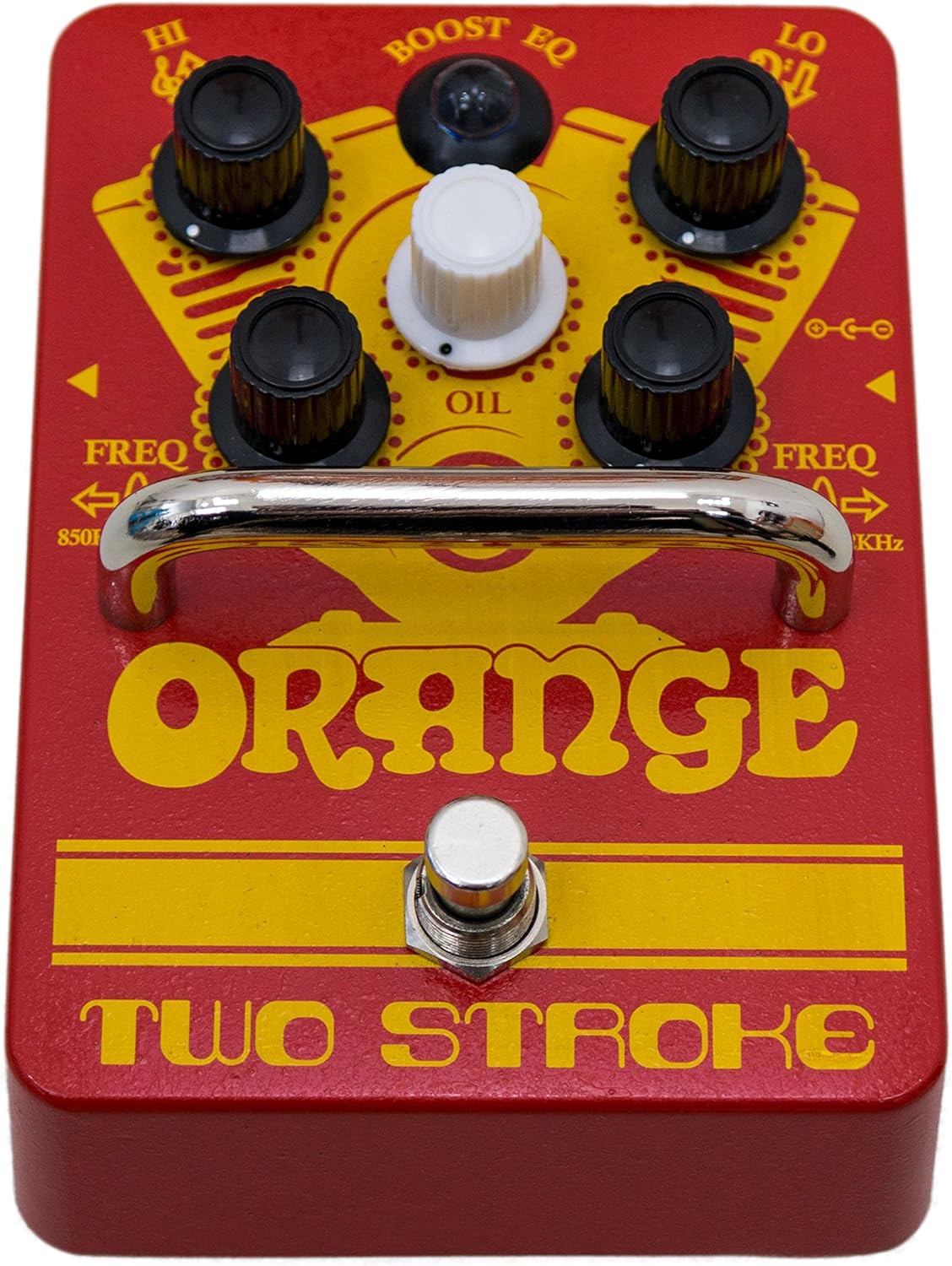 Orange Two Stroke Active Dual-Parametric EQ/Boost Guitar Effects Pedal
