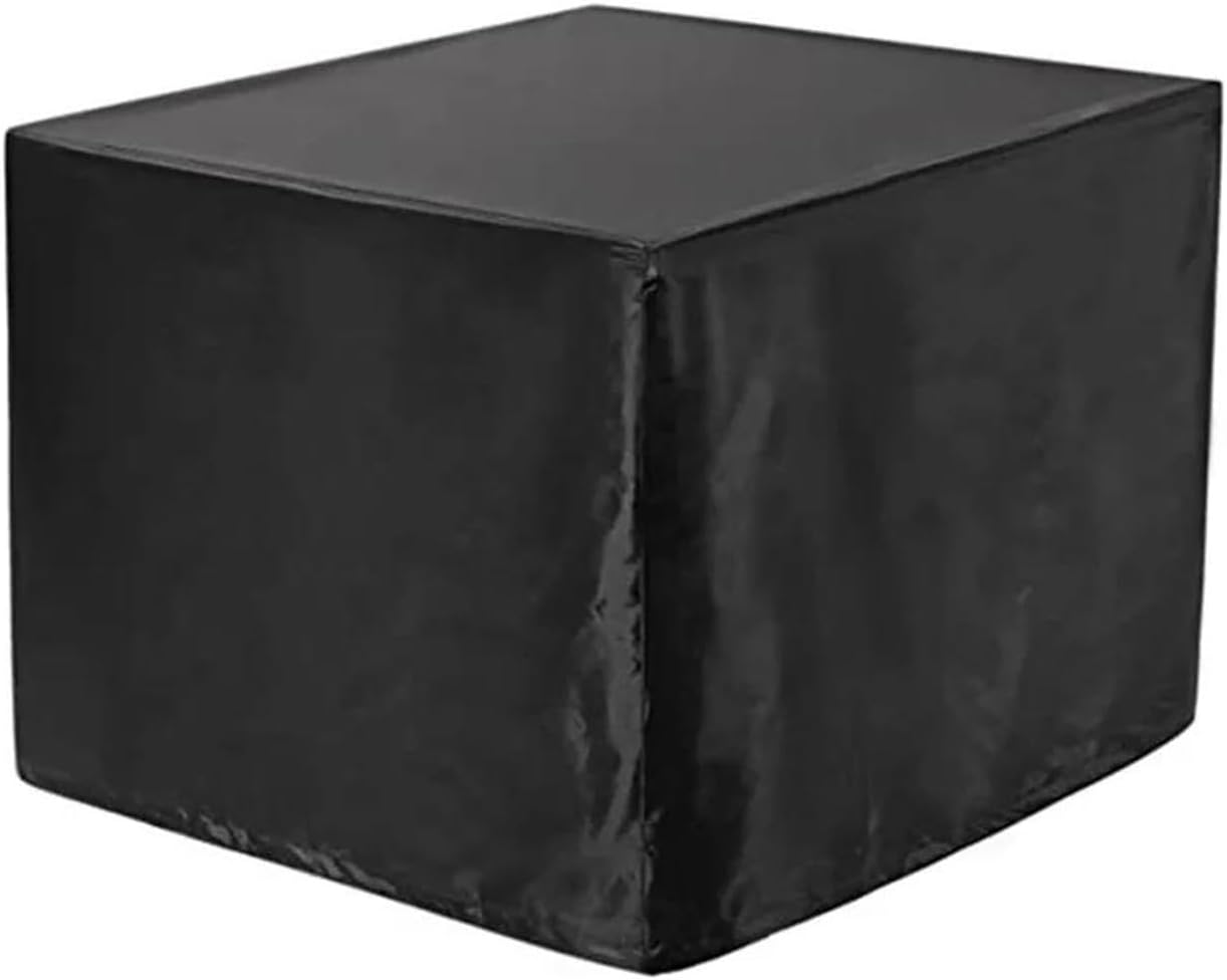 Furniture Cover Waterproof BBQ Accessories Fire Pit Cover Square 210T Waterproof Square Patio Fire Pit Table Cover