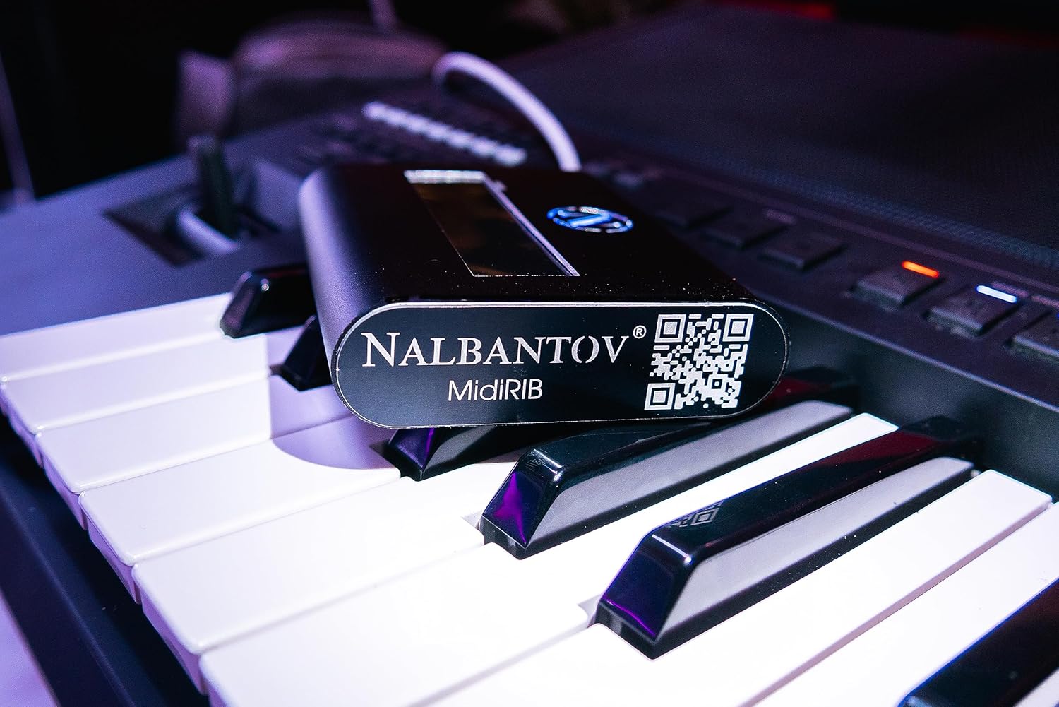 MidiRIB MIDI Ribbon Controller suitable for Emu with a MIDI interface (black or silver)