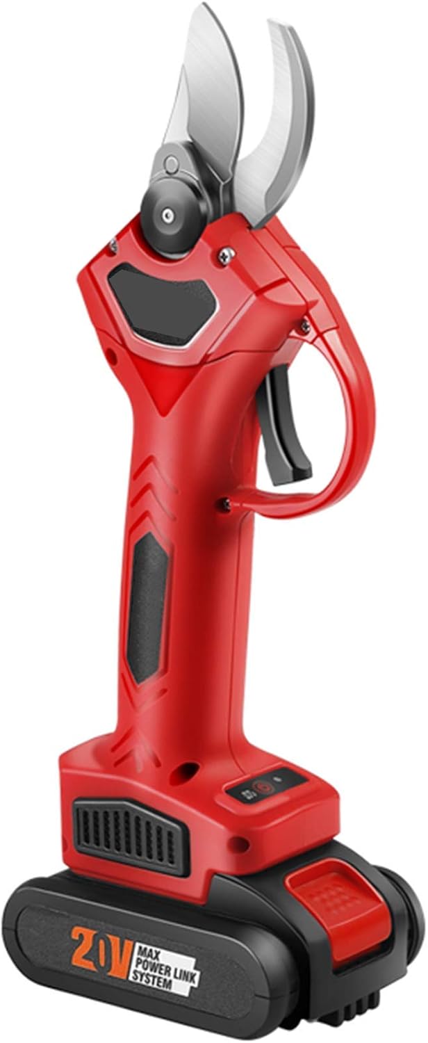 Garden Secateurs Rechargeable Electric Pruning Shears 16.8V Electric Tree Pruning Machine With 2.0Ah Lithium Battery Cutting Diameter (C)