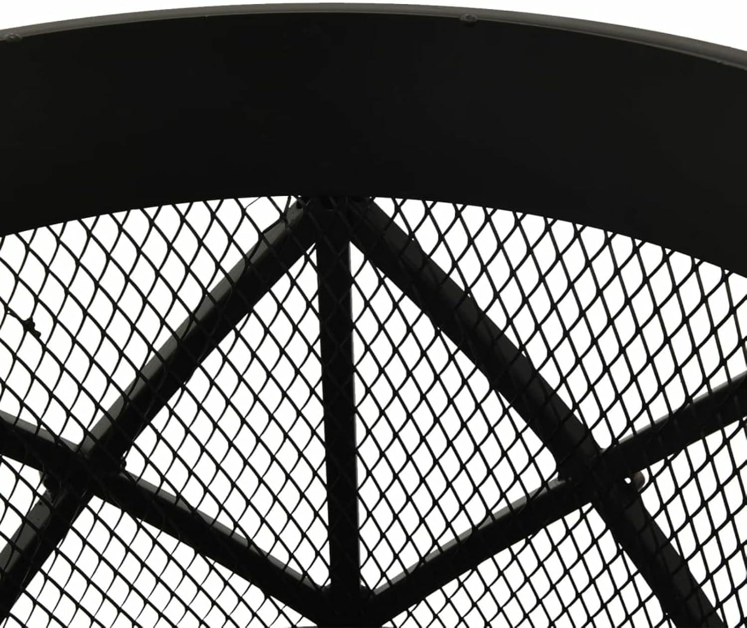 Rustic Fire Pit with Poker, Large Steel Bowl, 16.5in x 21.3in, Black and Brown, for Outdoor Garden or Patio