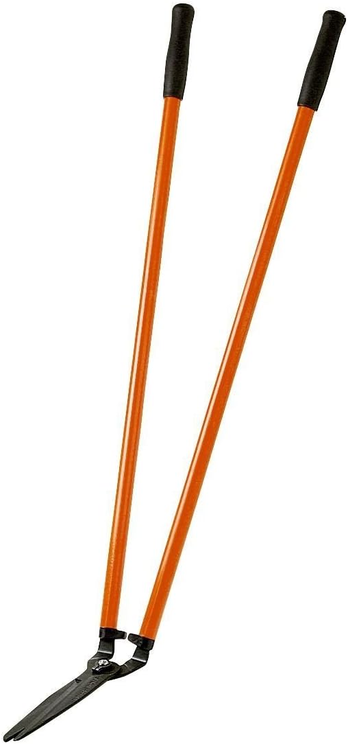Bahco P74 Lawn Shears with Horizontal Blades and Steel Handles, 44-Inch