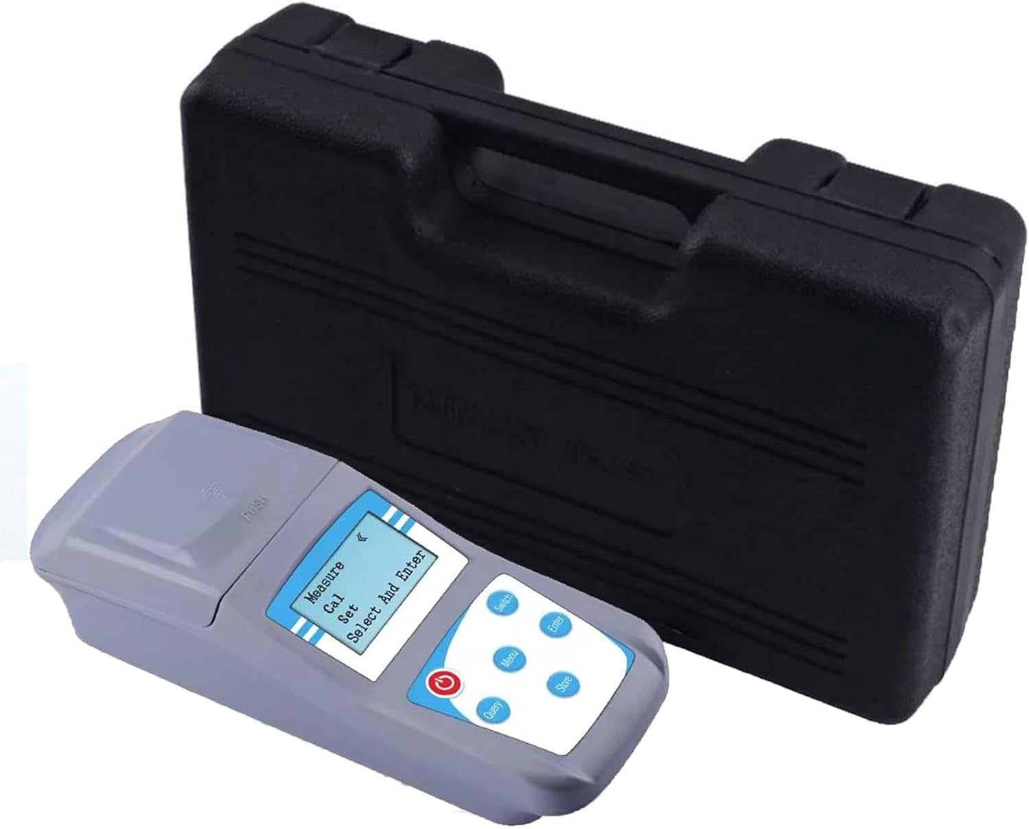 Handheld Digital Turbidity Meter, 0-200NTU Turbidimeter, Portable Digital Water Quality Tester, Accuracy 0.1, LCD with Backlight, Easy To Use&Calibrate, for Swimming Pool, Laboratory, Wine Industry