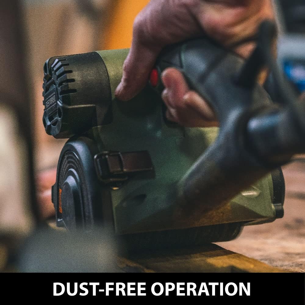 RESTORER Drum Sander Tool for Woodworking, Surface Conditioning, Buffer Polisher, Paint Stripper Remover, WR351K2 Variable Speed with vac attachment, Tool Bag, OHIO family business, 11 x 7 x 7 inches