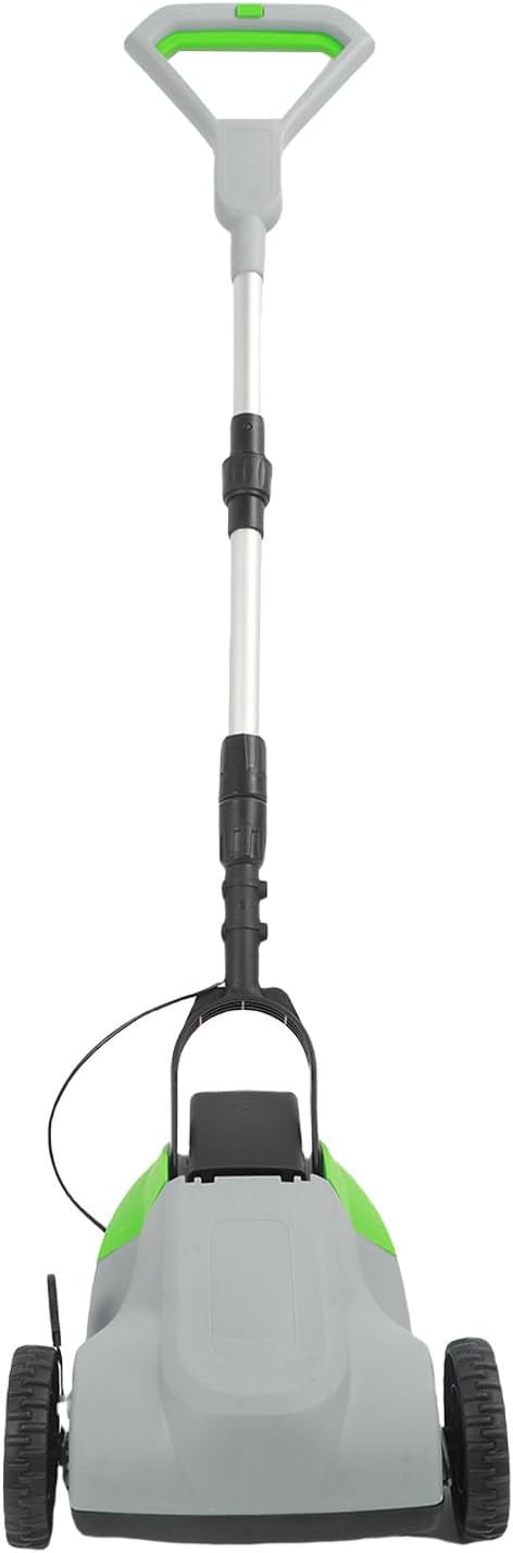 Yoidesu Electric Lawn Mower, 3 Cut Height 6500 RPM Battery Operated Electric Grass Trimmer Compact for Garden Yard for 194309 1 194205 3