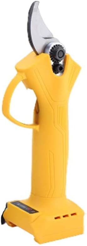 Electric Pruning Shears, Cordless Pruners Powered Tree Branch Pruner, Wireless Scissors Garden Tool, 33Mm Cutting Diameter,Yellow