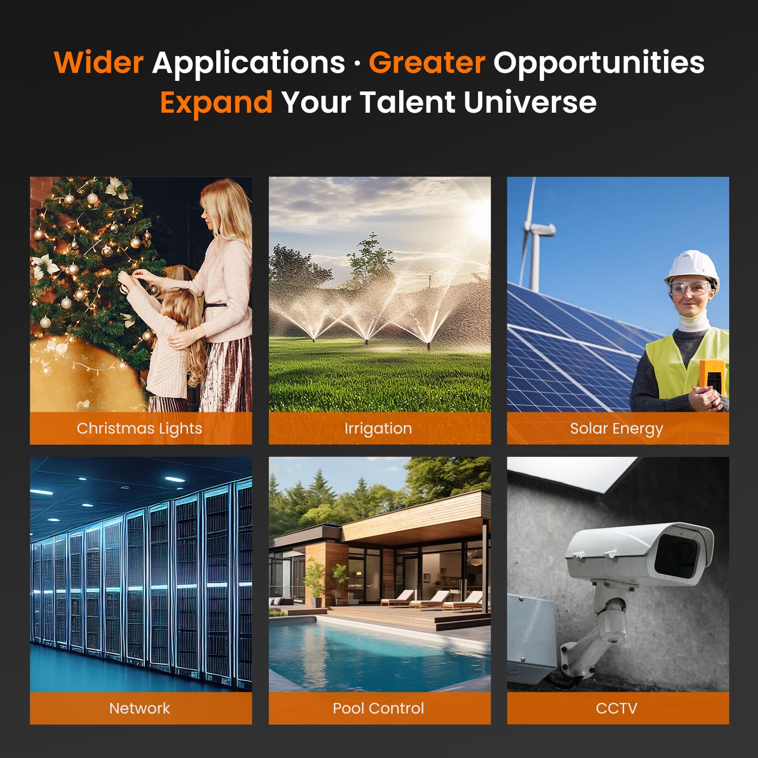 QILIPSU Waterproof Junction Box IP67 Outdoor Plastic Electrical Project Enclosure Weatherproof with Mounting Plate, Wall Brackets, Hinged Grey Cover 20