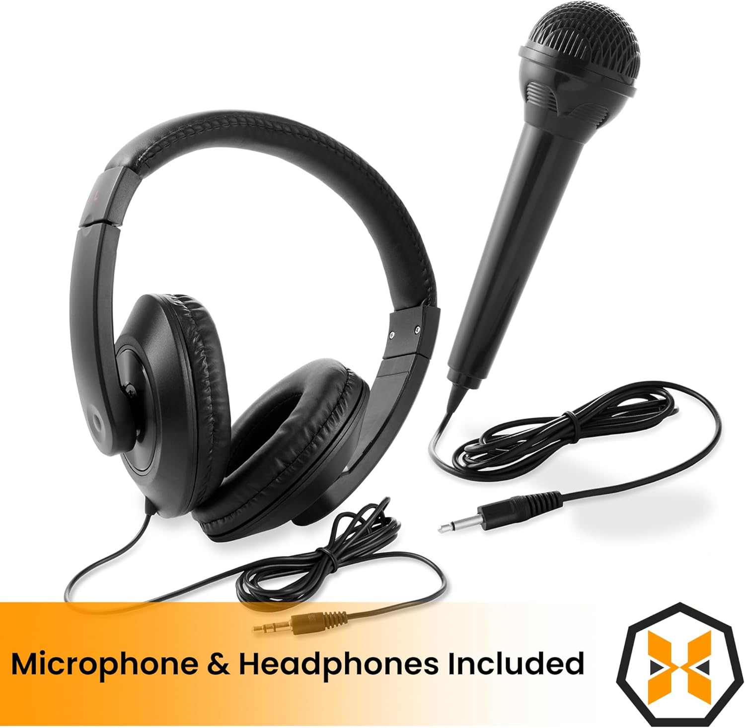 Hamzer 61 Key Digital Keyboard Piano with Stand & Bench, Beginner Electric Piano Keyboard Kit with Speakers, Headphones, Microphone, Keynote Stickers