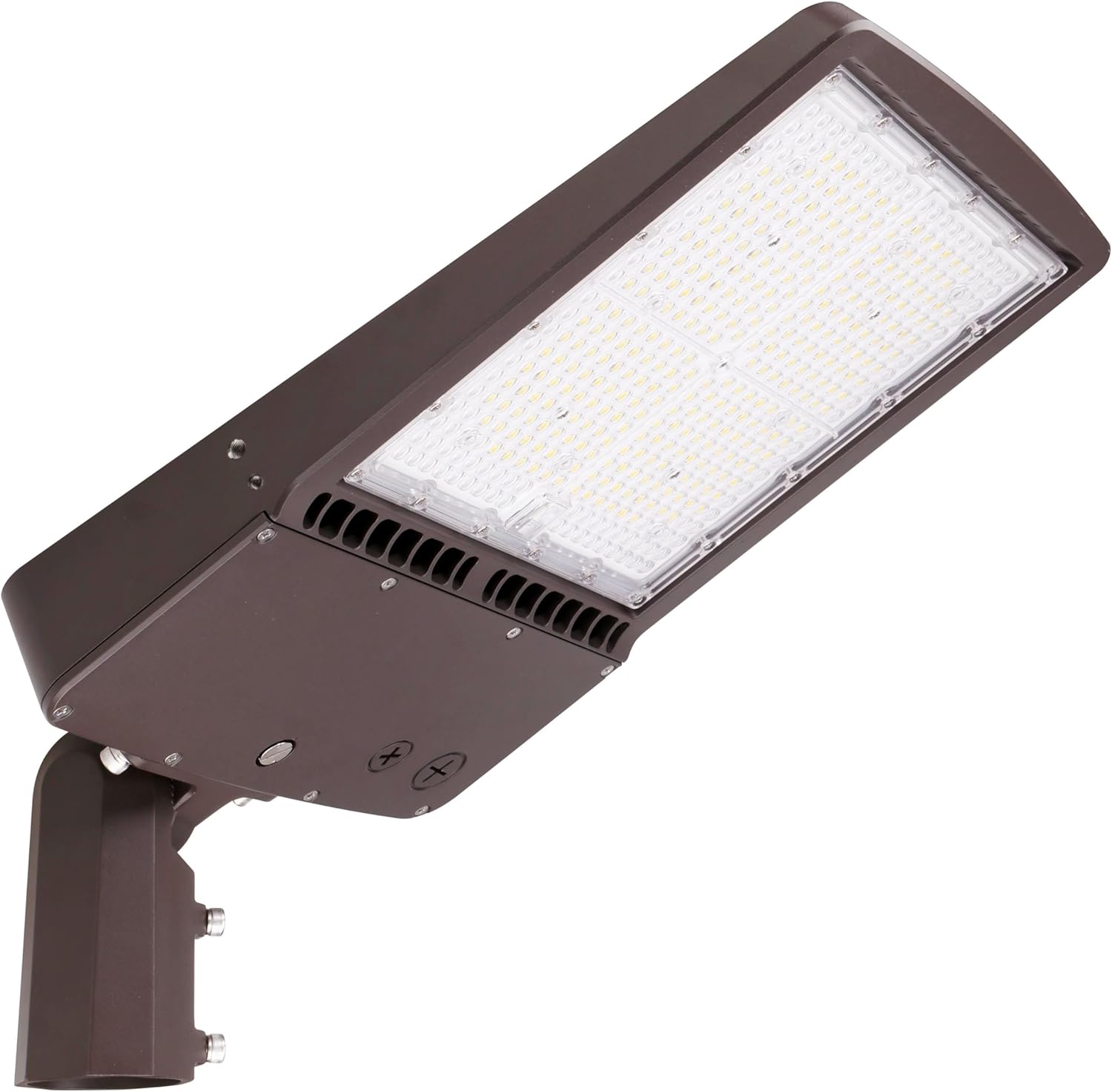 OSTEK 300W LED Parking Lot Light, 42,000LM 5700K Super Bright LED Shoebox Pole Light, 1000W MH Equivalent, Slip Fitter Mount for Commercial Area Lighting, 120-277V AC, UL & DLC Certified