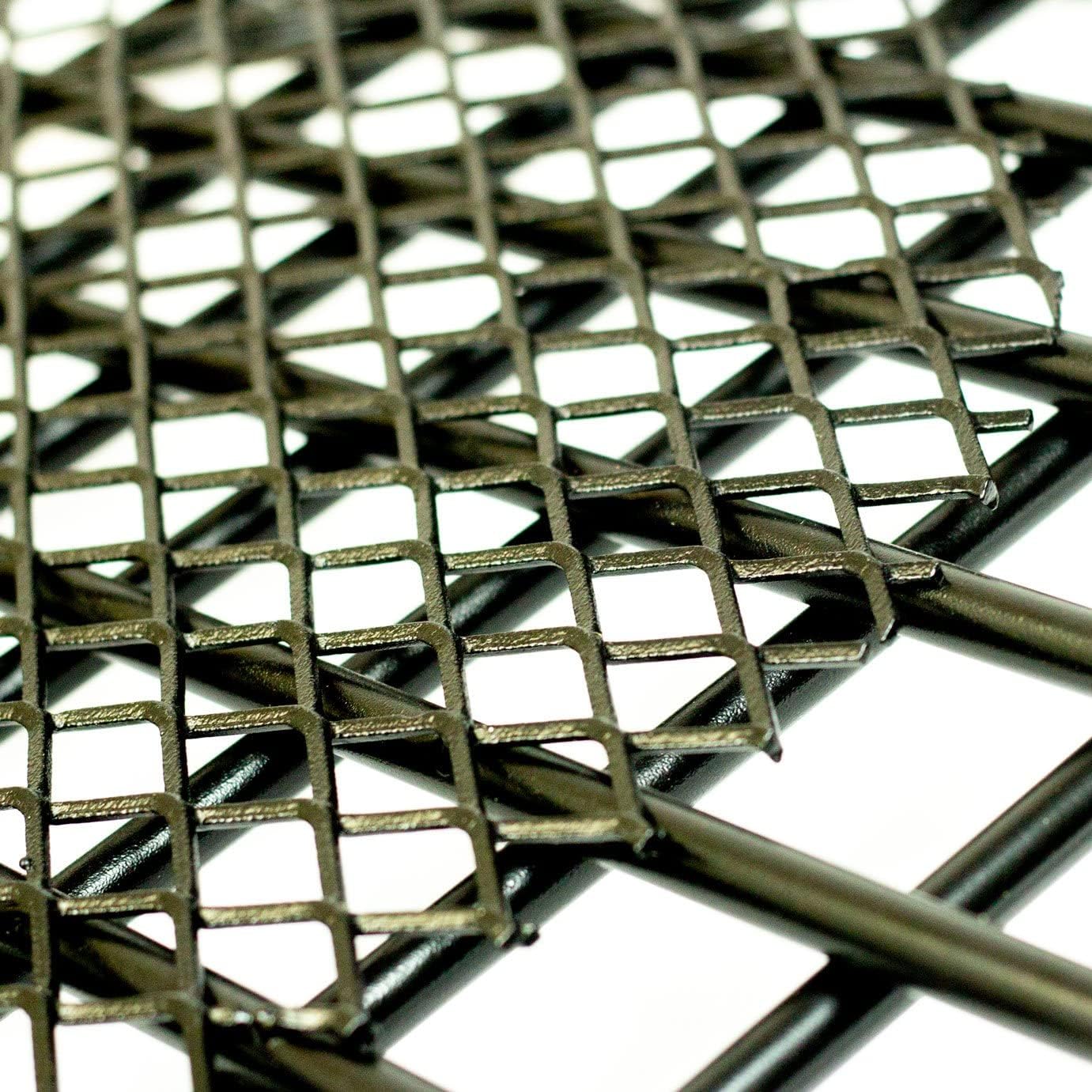 Walden Backyards Fire Pit Grate with Ember Catcher - High Temperature Heavy Duty Steel Round Firegrate for Outdoor Pits and Campfire - 24”