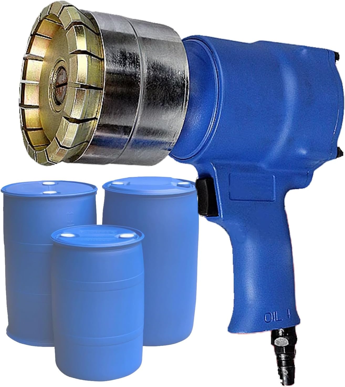 Pneumatic Iron Drum Sealing Machine,for Petroleum, Grain, Oil, 35/70mm Iron Drum Cover Crimper,30-75MM