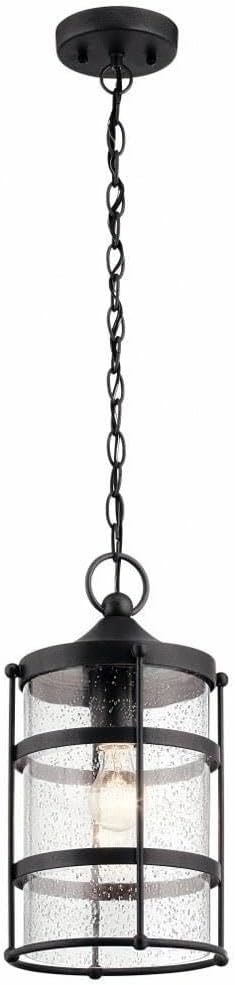 Kichler Lighting 49964AVI Outdoor Pendant, Anvil Iron