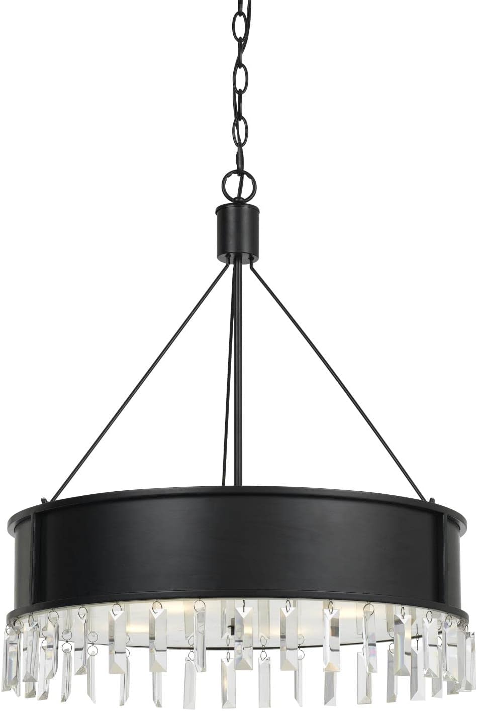 Cal 60W X 4 Roby Metal Chandelier, Iron (FX-3611-4)