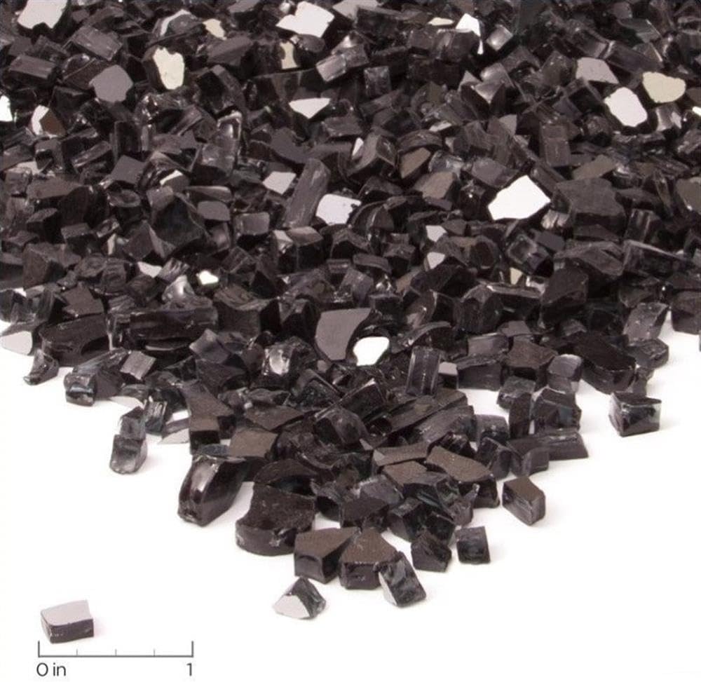 Home Square 2-Piece Set with Fire Table with Conversion Kit & Glass