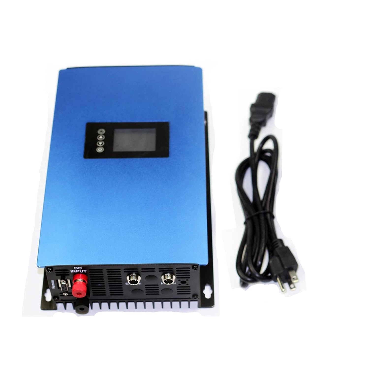 Solar Controller, 1000W LCD Solar Grid Tie Inverter,MPPT Pure Sine Wave On Grid Inverter DC22-65V Or 45-90V to 110/230 AC Low Battery Cut Off(with WiFi Limiter,45-90V_95-265V)