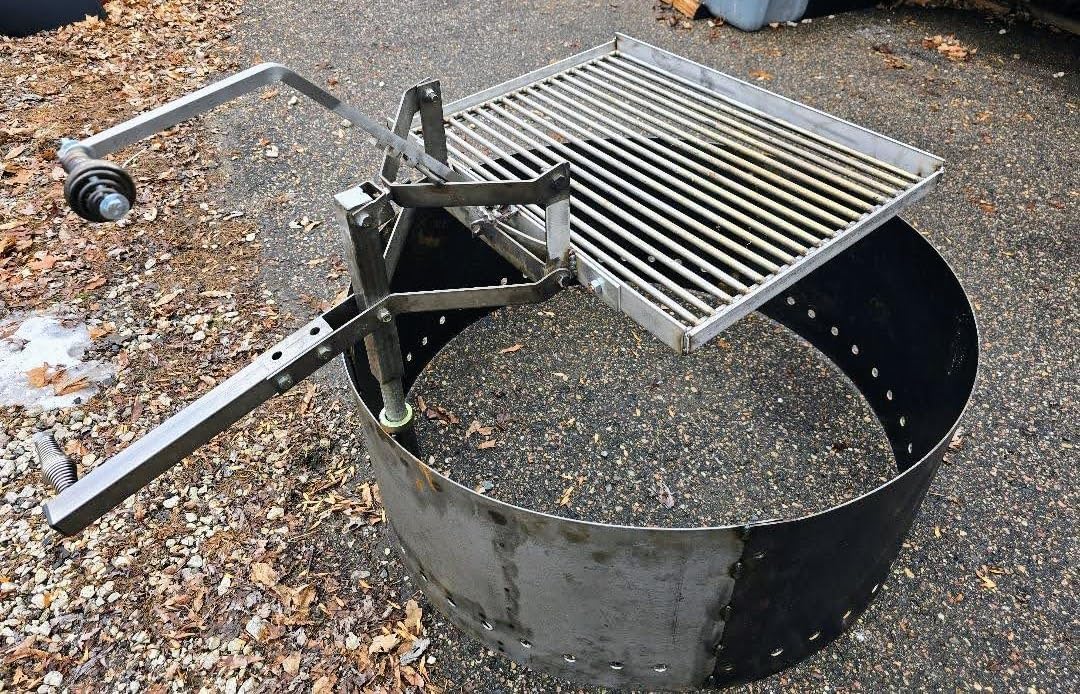 Fire Pit Ring Liner Insert Round Made Steel