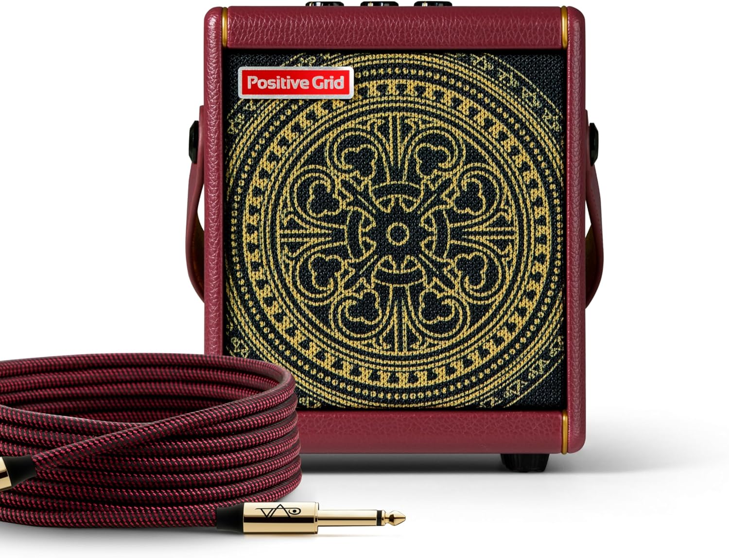 Positive Grid Spark Mini Vai Special Edition 10-Watt Portable Smart Guitar Amp and Bluetooth Speaker – Designed by Steve Vai