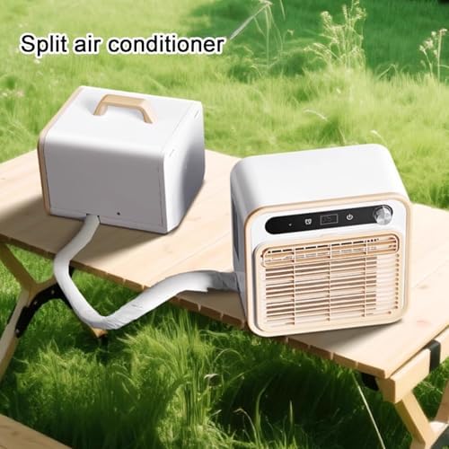 Small Portable Ac Unit Split Structure 12h Timer Desk Air Conditioner no Water with Touch and Remote Control for Rooms Offices Camping