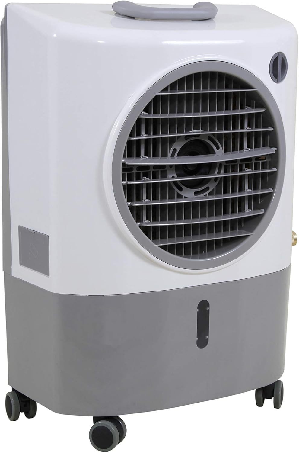 Portable Evaporative Air Coolers with Fan - Hessaire MC37M (3100 CFM) and MC18M (1300 CFM)