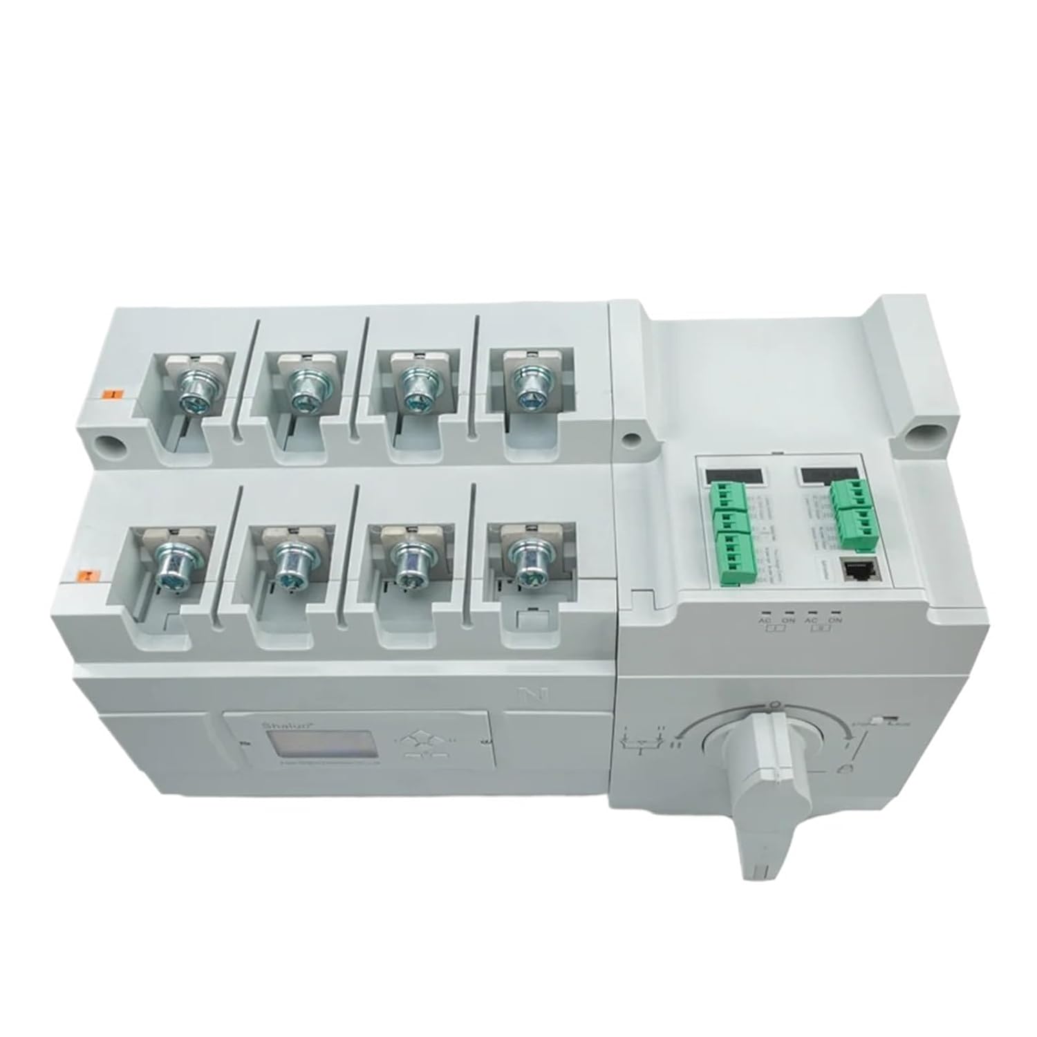 DWFSKZKV C Type ATS Dual Power Automatic Transfer Switch AC220V Diesel Generator Controller Auto Changeover Switch Converter (Color : 400A to 630A C Type)