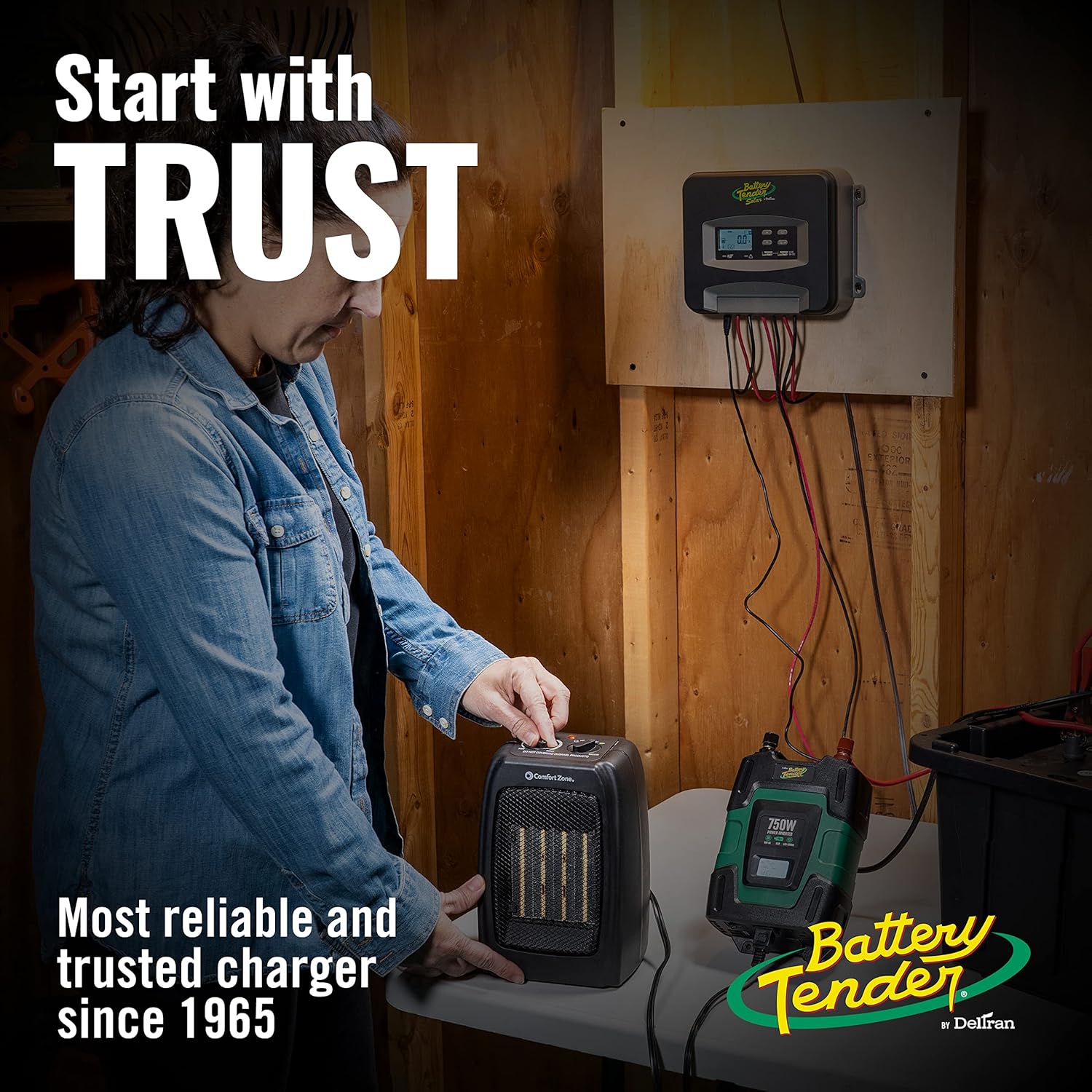 Battery Tender 30 AMP MPPT Solar Charge Controller with LCD Screen for use with 12 Volt/24 Volt Lead Acid, AGM, Gel, and 12 Volt Lithium Batteries